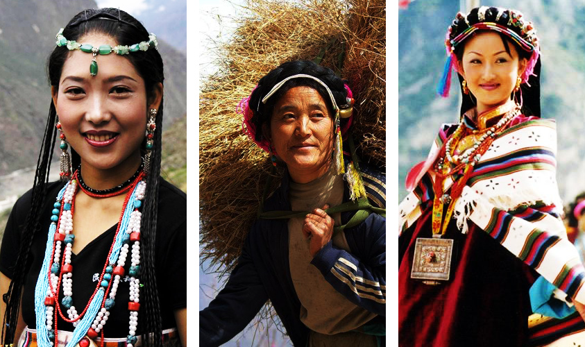 Women in Danba